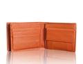 Leather wallet Royalty Free Stock Photo