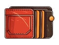 leather wallet accessory