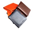 Leather wallets Royalty Free Stock Photo