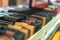 Leather wallets. Royalty Free Stock Photo