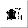 Leatherworking glyph icon