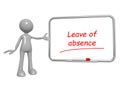 Leave of absence on board