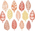 pattern textiledecor autumn Royalty Free Stock Photo