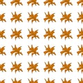 Maple leaves pattern. Idea for decors, ornaments, wallpapers, gifts, damask, celebrations, autumn themes.