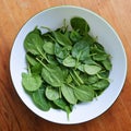 Leaves of spinach