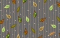 Leaves wallpaper