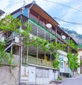 The leaving house in Borjomi