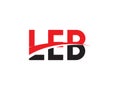 LEB Letter Initial Logo Design