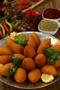 Lebanese Food of fried Kibe