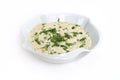 Lebanese food, tahina dip Royalty Free Stock Photo