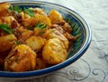 Lebanese Garlic Potatoes Royalty Free Stock Photo