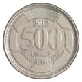 Lebanese livres coin