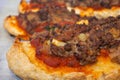 Lebanese Meat Pie Close up Royalty Free Stock Photo