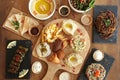 Lebanese mezze appetizers