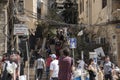 Lebanese People in streets after Beirut Blast