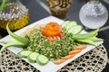 Lebanese salad `Tabbouleh`