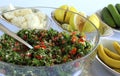 Lebanese salad - taboule Royalty Free Stock Photo
