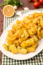 Lebanese spiced potatoes