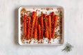 Lebanese style carrots cooked with pine nuts and cumin