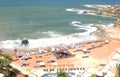 Lebanon: The beach of the luxury resort hotel MÃÂ¶venpick in Beirut-City. Royalty Free Stock Photo