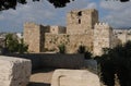 Lebanon: The historic village Byblos with the castle