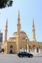 Lebanon: The Mohammad al Amin Mosque in the center of Beirut-City