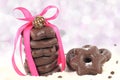 Lebkuchen gift Royalty Free Stock Photo