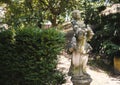 Leca da Palmeira garden statues. Royalty Free Stock Photo