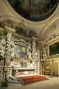 In the church of Chiesa di Sant`Irene in Lecce Puglia