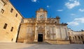 Lecce cathedral Royalty Free Stock Photo