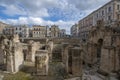 Roman amphitheater in Lecce, Italy Royalty Free Stock Photo