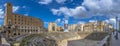 Roman amphitheater in Lecce, Italy Royalty Free Stock Photo