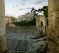 Lecce roman arena amphitheather Royalty Free Stock Photo