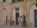 Lecce - typical papier-mache shop.