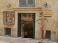 Lecce Ã¢â¬â typical papier-mache shop.