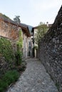 Medieval village of Corenno Plinio Royalty Free Stock Photo