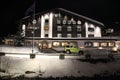 Hotel Arlberg at winter in Lech, Austria