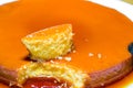 Leche flan Royalty Free Stock Photo