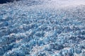 LeConte Glacier in Alaska photographed from an airplane Royalty Free Stock Photo