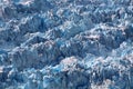 Aerial view of the LeConte Glacier US state of Alaska, United States Royalty Free Stock Photo