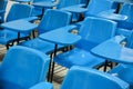 Blue Lecture chairs