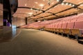Lecture hall with dropped ceiling Royalty Free Stock Photo