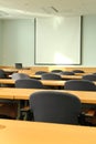 Lecture and Seminar Room Royalty Free Stock Photo