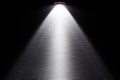 LED black flashlight for background. abstract spotlight on white texture. picture backdrop for add showcase premium product or add