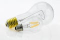 LED bulb E27 compared with tungsten E40