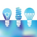 LED bulbs - Light bulbs - fluorescent light bulb