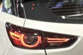 Led car light close up Royalty Free Stock Photo