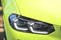 Led car light close up Royalty Free Stock Photo