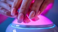 LED Curing Lamp for Faster Gel Manicures