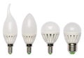 LED energy saving bulb. Light-emitting diode.